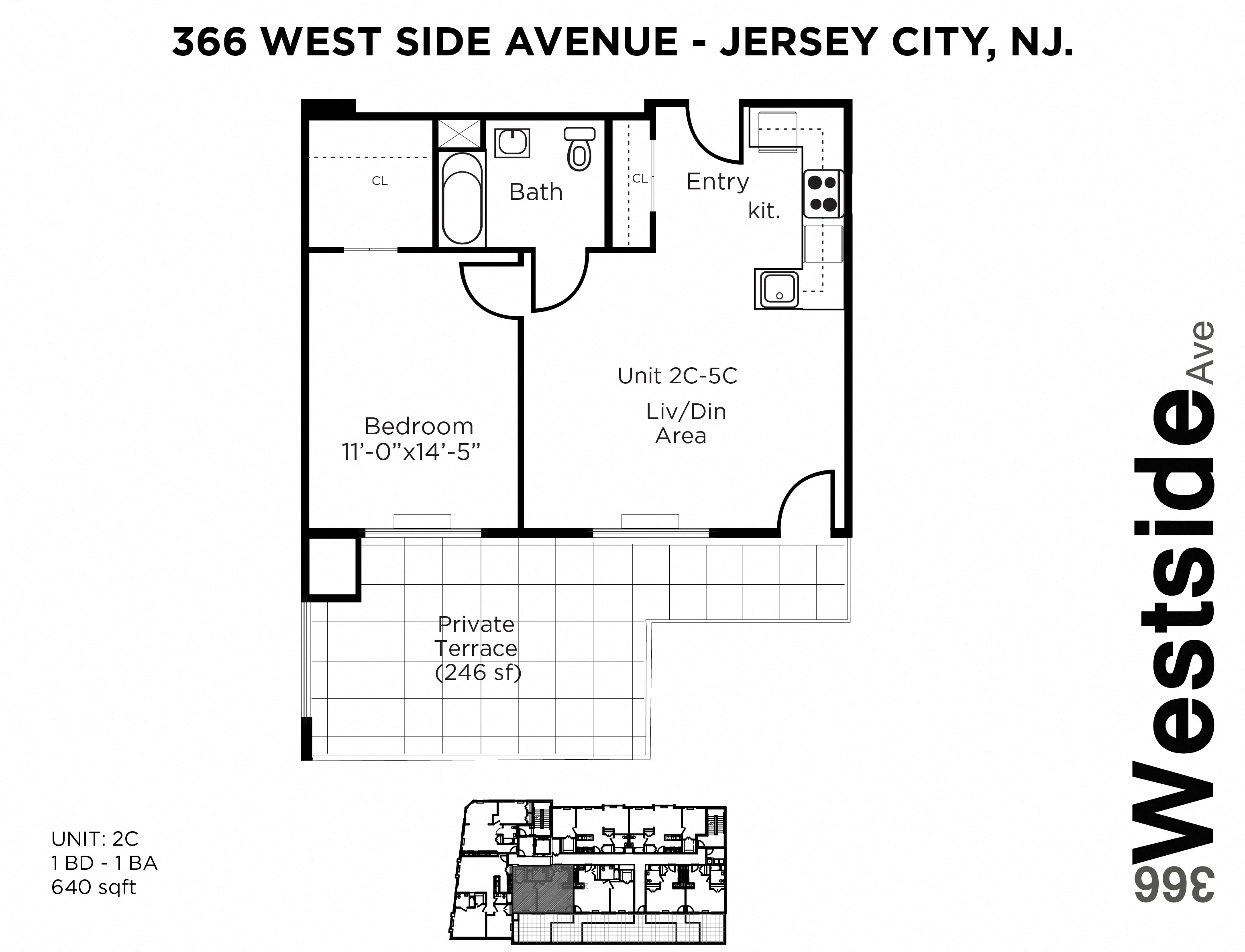 366 Westside Ave Studio-2 Beds Apartment for Rent - Photo Gallery 14